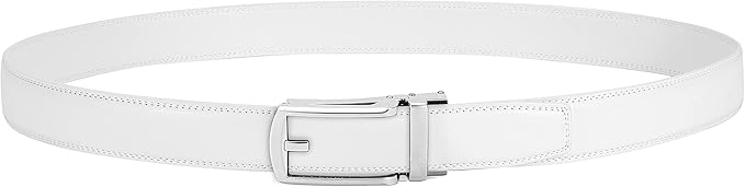 CHAOREN Mens Dress Belt - Ratchet Belt Leather 1 1/4" Comfort Click - Perfect Companion to Mens Dress Shoes