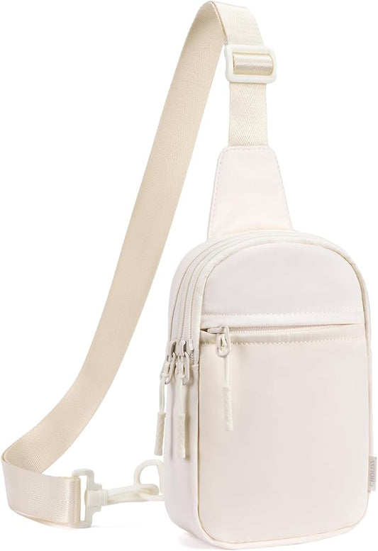 CHOLISS Small Sling Bag for Women and Men, Crossbody Bags Trendy Fanny Packs Chest Bag with Extended Strap