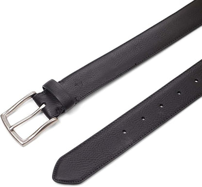Dockers Men's Leather Casual Belt, Everyday Style (Regular and Big & Tall Sizing)