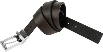 Steve Madden Men's Reversible Men's Dress Casual Every Day Leather Belt