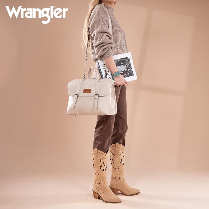 Wrangler Laptop Bag for Women Messenger Bag Briefcase Computer Backpack Convertible Satchel Bag