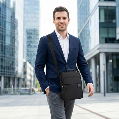 Messenger Bag for Men Sling Bag Anti Theft Crossbody Shoulder Bag Large Capacity Business Satchel for Travel Work