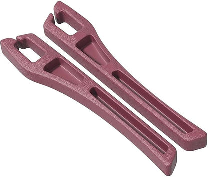 2PCS Car Seat Gap Filler Organizer, Multifunctional Car Gap Filler Organizer Storages Function for Storing Phones Keys Cards, Universal No Drop Seat Guard for Cars ﻿ (Red)