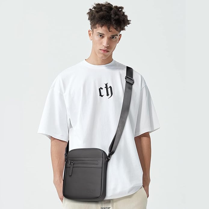 Small/Medium Crossbody bag for men shoulder bag mens purse satchel leather messenger bag gift man