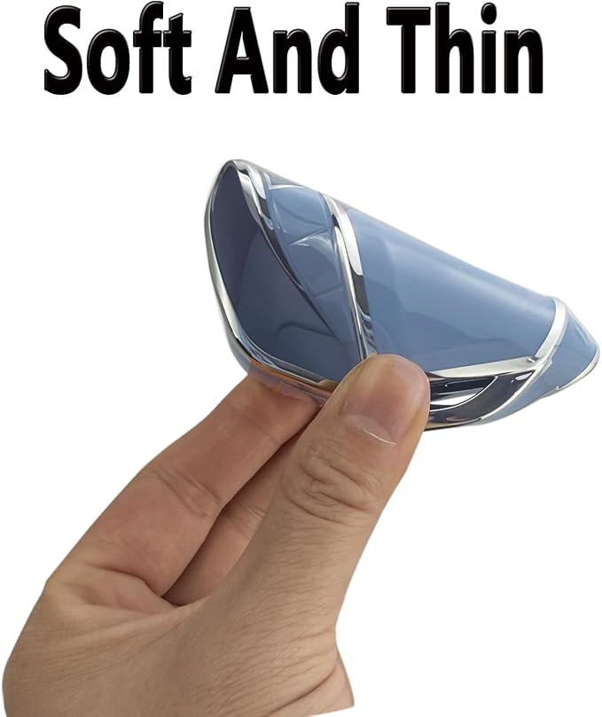 Key Fob Cover Case Compatible with Kia Telluride 2023 2024 2025 EV5 Car Interior Accessories Shell Holder Protector (Blue)