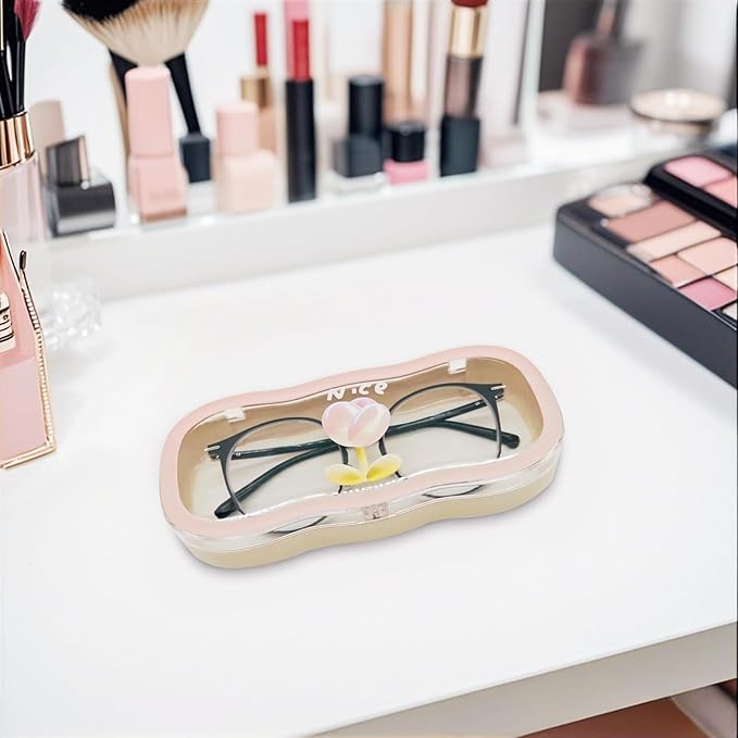 Glasses Case Hard Shell, Cute Sunglasses Case, Glass Cases for Eyeglasses Women, Reading Eye Glass Cases