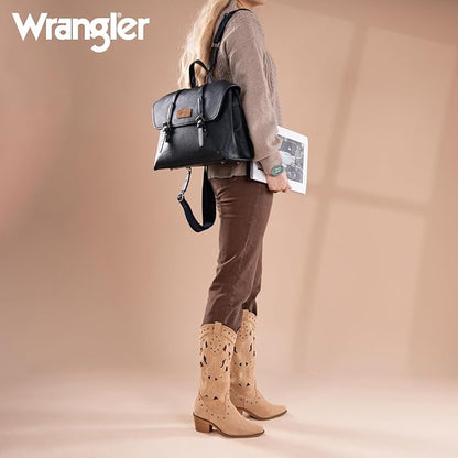 Wrangler Laptop Bag for Women Messenger Bag Briefcase Computer Backpack Convertible Satchel Bag