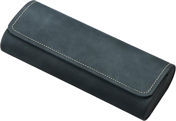 LifeArt Eyeglass Case Hard Shell, Portable Sunglass Case for Women and Men, fashionable PU Leather Eyeglass Case, Lightweight