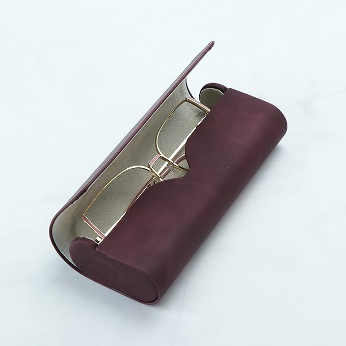 VisionGlobal Hard Shell Eyeglass Case for Eyeglasses and Sunglasses for Men/Women and Kids