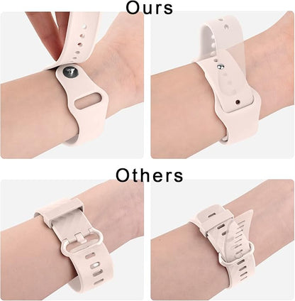 Meliya 22mm Watch Bands Quick Release Replacement Wristband, Soft Silicone Sport Replacement Straps for Men Women