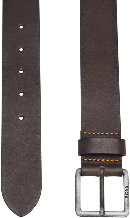 BOSS Men's Jeeko Leather Casual Belt