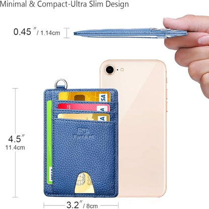 FurArt Slim Minimalist Wallet, Front Pocket Wallets, RFID Blocking, Credit Card Holder for Men