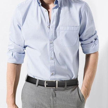 SENDEFN Men's Leather Dress Casual Belt 1 3/8" Automatic Adjustable Click Buckle Belts with Gift Box