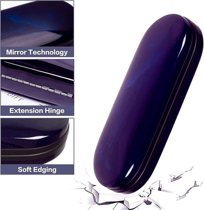 Vemiss Hard Shell Eyeglass Cases, Lightweight Portable Glasses Case for Women Men
