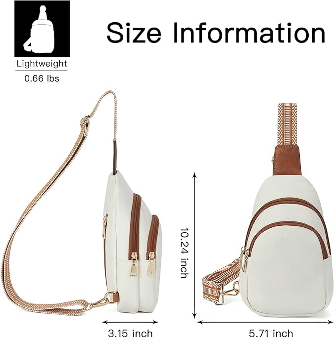 Telena Crossbody Bags for Women Leather Cross Body Sling Bag for Woman Travel