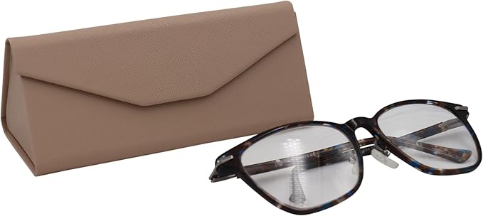 Real Sic Glasses Case for Men and Women - Magnetic Folding Hard Shell Sunglass Holder - Inspired by Solid Color