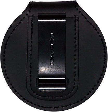 Perfect Fit Shield Wallets Florida Sheriff Five-Point Star Badge Holder (Black, Cutout PF185, 2.7 inches Tall)
