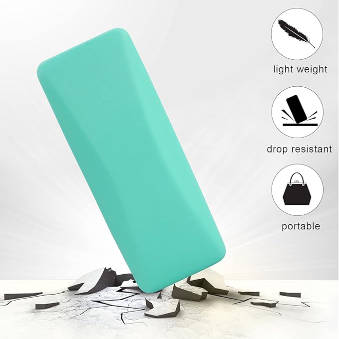 SMARTTOP Hard Shell Eyeglass Case- Glass Case With Cleaning Cloth, Glasses Case hard shell for men women