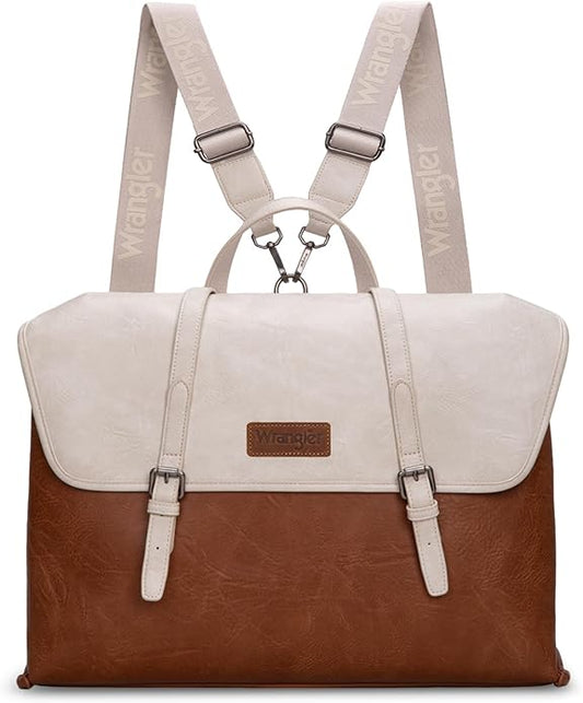 Wrangler Laptop Bag for Women Messenger Bag Briefcase Computer Backpack Convertible Satchel Bag