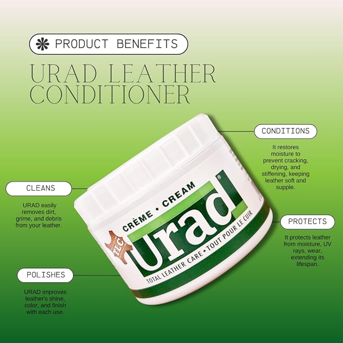 Leather Conditioner 7oz Neutral – Premium Care for Leather Furniture, Shoes, Car Seats, and More!