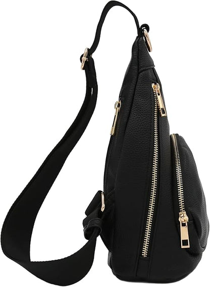 FashionPuzzle Compact Triangle Sling Bag | Compact