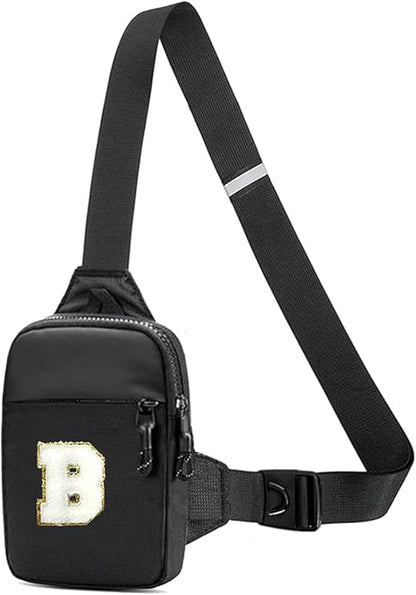 Mini Sling Bag for Men Crossbody,Small Chest Bag Casual Trendy Waterproof Lightweight Phone Crossover Daypack