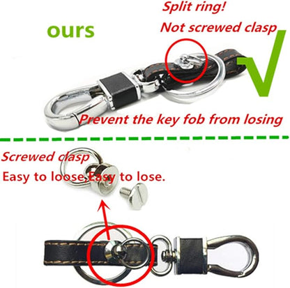 KAWIHEN Leather Smart Remote Key Fob Case Holder Cover Compatible with Chevrolet Colorado Silverado 1500 2500 3500 HD GMC Canyon Sierra 1500 2500 3500 HD