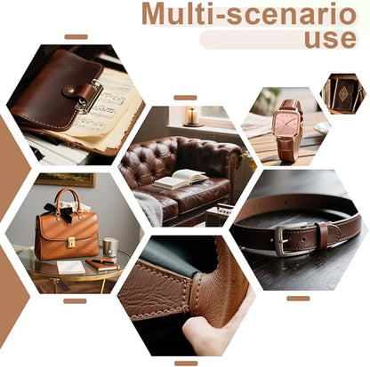 Leather Cream, Cleaner & Conditioner - Restores & Protects for Couches, Car Seats, Furniture, Shoes, Leather Product ect.