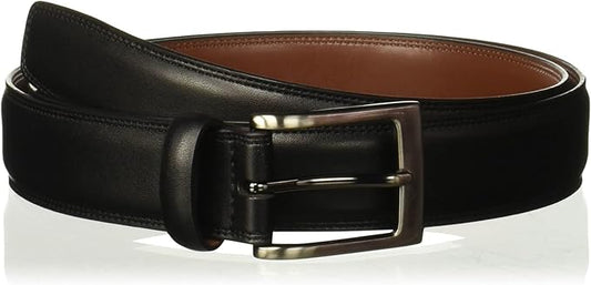 Perry Ellis Men's Portfolio Timothy Leather Belt (Available in Big & Tall)