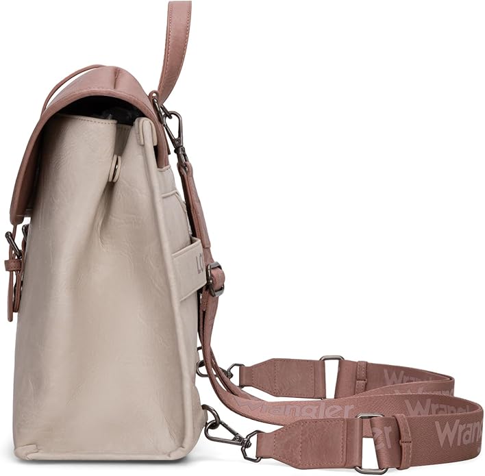 Wrangler Laptop Bag for Women Messenger Bag Briefcase Computer Backpack Convertible Satchel Bag