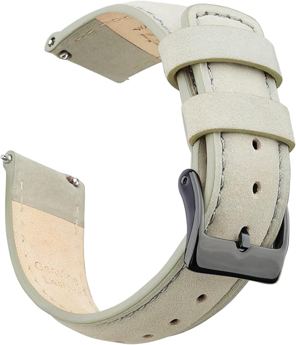 Ritche Christmas Gift Quick Release Leather Watch Bands Genuine Watch Straps for Men Women Top Grain Leather Watch Strap, White Elephant Gifts, Stocking Stuffers for Men, Father's Day gifts