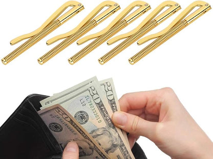 75mm Money Clip, 10PCS Spring Money Clip Wallet Spring Clip Wallet Money Clip Metal Cash Clip
