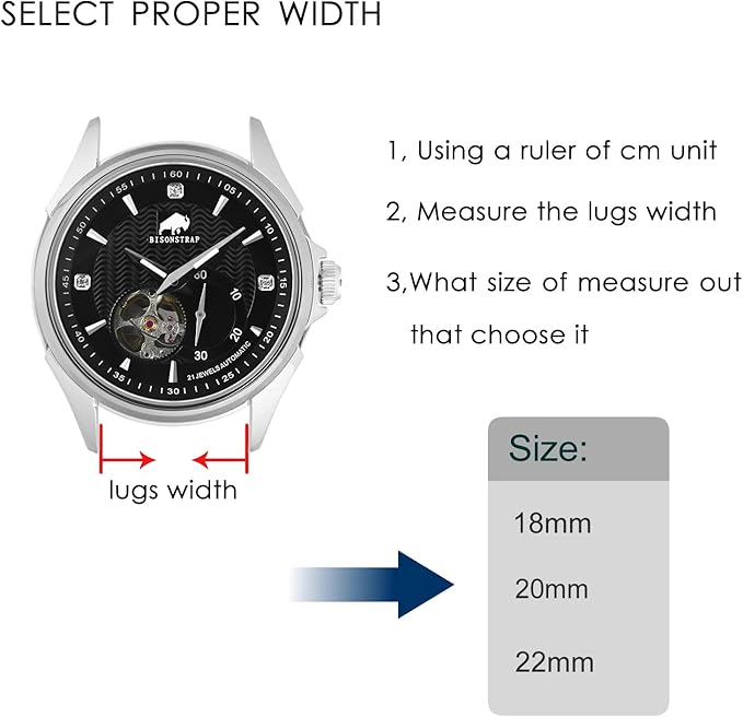 BISONSTRAP Silicone Watch Bands, Slim Watch Straps with Quick Release, 21mm, Grey with Black Buckle