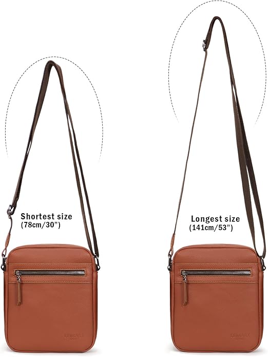 Small/Medium Crossbody bag for men shoulder bag mens purse satchel leather messenger bag gift man