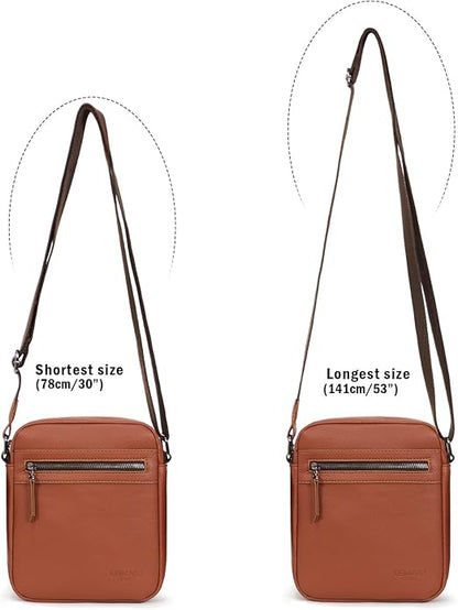 Small/Medium Crossbody bag for men shoulder bag mens purse satchel leather messenger bag gift man