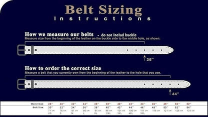 Men's Oil-Tanned Genuine Leather Dress Classic Belt 1-1/8"(30mm) or 1-3/8"(35mm) Wide One Piece Dress Belt