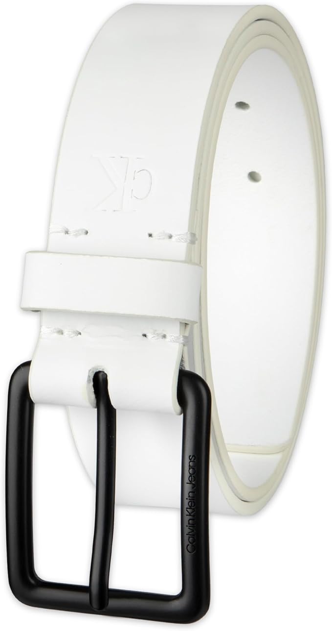 Calvin Klein Men's Dress & Casual Belt – Sleek Ck Design for for Work, Jeans & Everyday Fashion