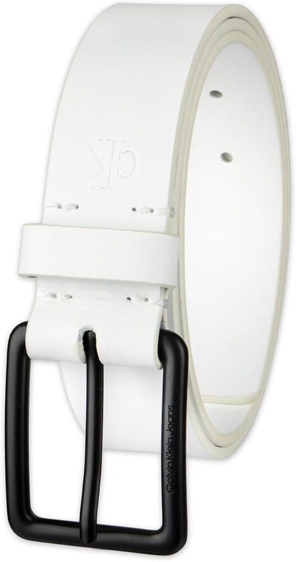 Calvin Klein Men's Dress & Casual Belt – Sleek Ck Design for for Work, Jeans & Everyday Fashion