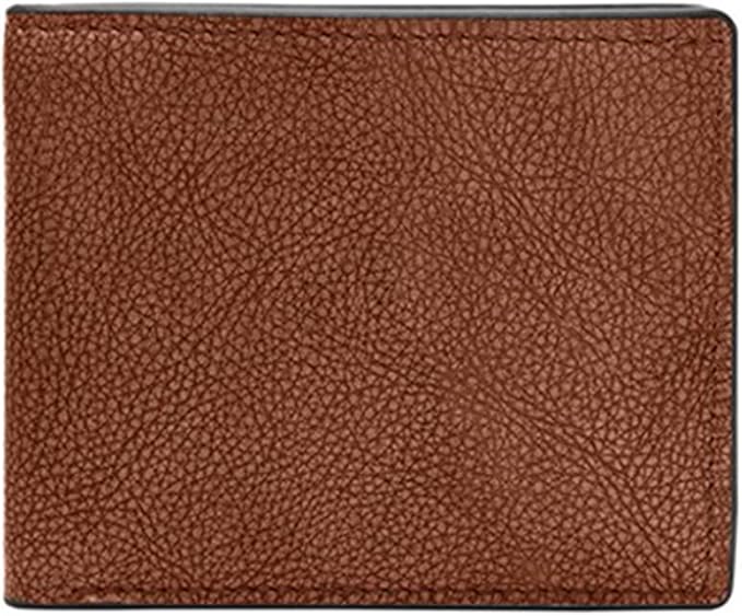 Fossil Men's Leather Slim Minimalist Bifold Front Pocket Wallet for Men