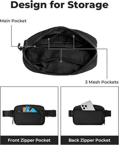 CHOLISS Small Sling Bag for Women and Men, Crossbody Bags Trendy Fanny Packs Chest Bag with Extended Strap