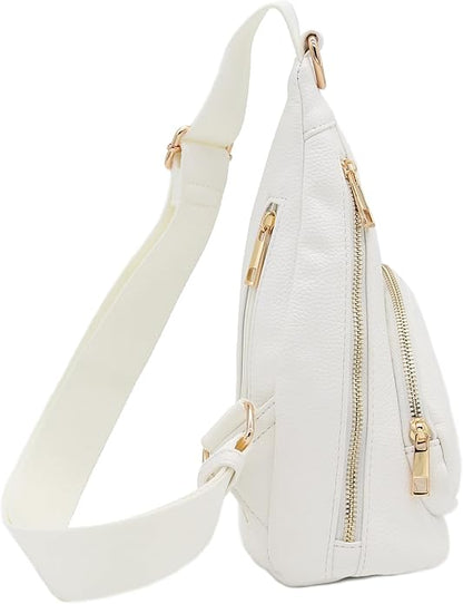 FashionPuzzle Compact Triangle Sling Bag | Compact