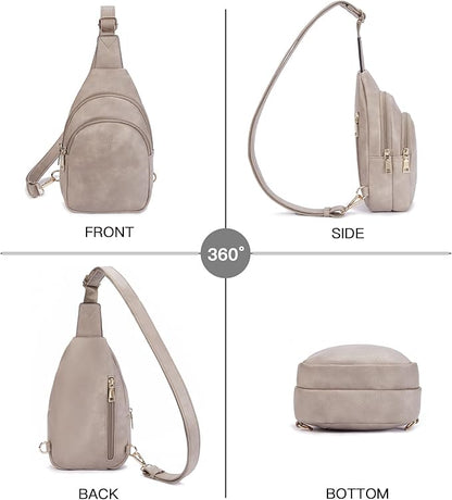 Telena Crossbody Bags for Women Leather Cross Body Sling Bag for Woman Travel