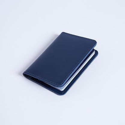 INCARNE US Leather Passport Holder for Travel - Passport Case - Passport Wallet for Men - Passport Cover for Women Sleeve Protector - Travel Essentials Vacation Luggage Travel Gifts - Classic Blue