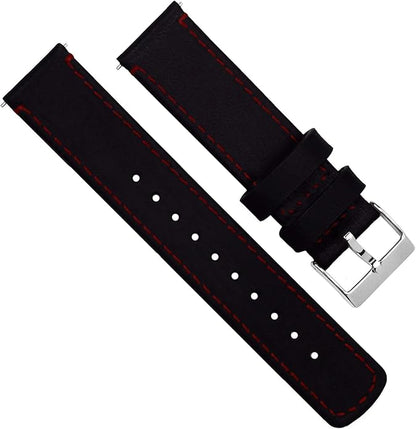 BARTON WATCH BANDS - Top Grain Leather Watch Bands Compatible with Apple Watch Models - 1, 2, 3, 4, 5, 6, 7, 8, 9, 10, SE, Ultra & Ultra 2