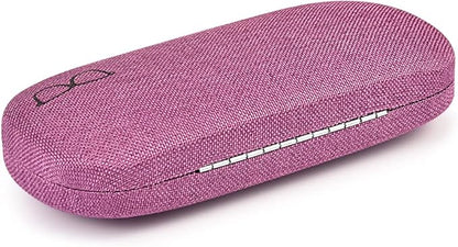 RayLove 3-Pack Hard Shell Eyeglasses Case Large Reading Glasses Hard Case