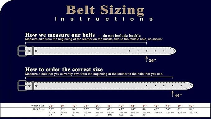 100% One-Piece Full Grain Leather Belt Straps with No Slot Hole/Slot Hole/Heavy-Duty, Multi Options 1-1/2" (38mm) Wide