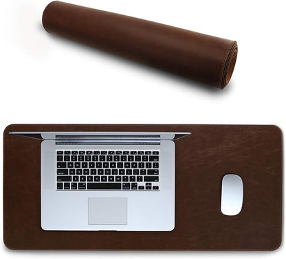Londo Leather Extended Mouse Pad – Large Desk Mat for Office & Gaming, Smooth Writing Surface, Non-Slip Base, Durable & Stylish Workspace Accessory