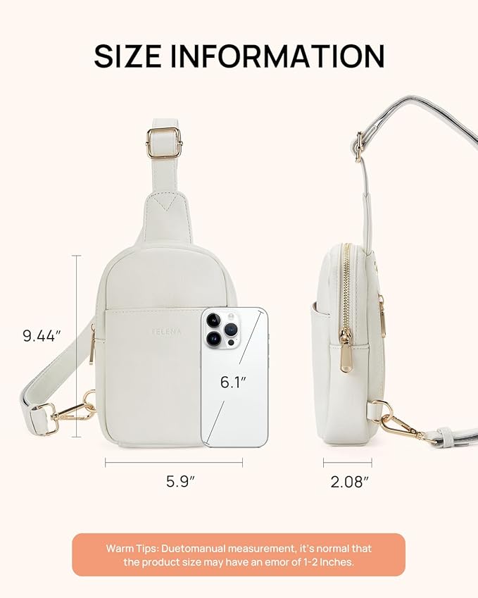 Telena Crossbody Bags for Women Leather Cross Body Sling Bag for Woman Travel