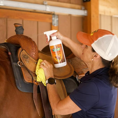 Leather Therapy Wash, Premium Cleaner & Moisturizer for Natural and Synthetic Leather, 16oz