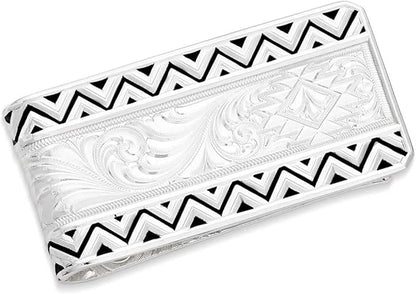 Montana Silversmiths Made in the USA Western Lifestyle Money Clip (Four Winds)